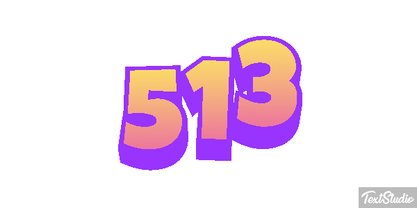 513 Texteffekt