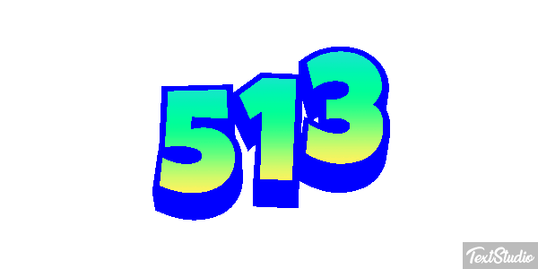 513 Texteffekt