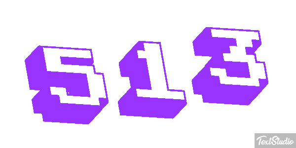513 Texteffekt