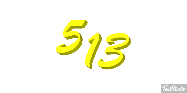 513 Texteffekt