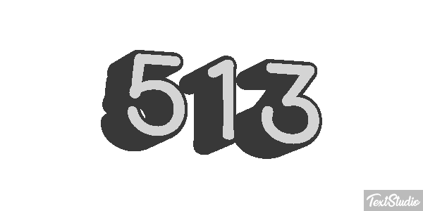 513 Texteffekt
