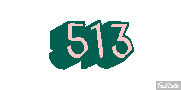 513 Texteffekt