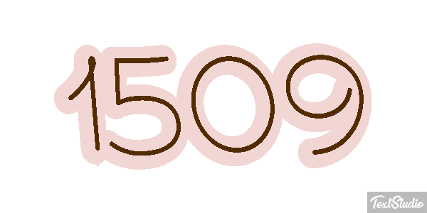 1509 Text effect