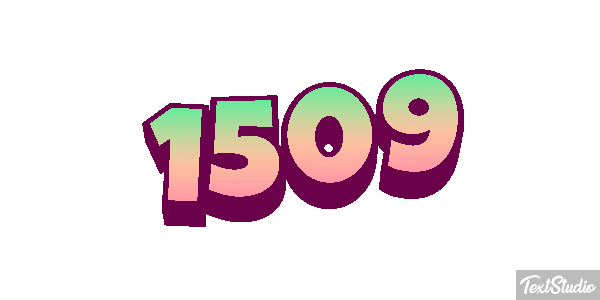 1509 Text effect