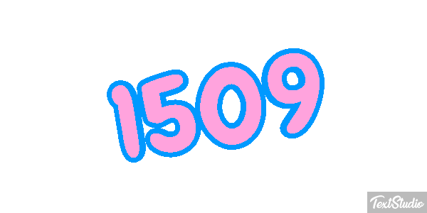 1509 Text effect