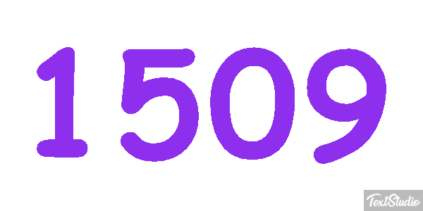 1509 Text effect