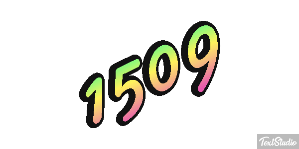 1509 Text effect