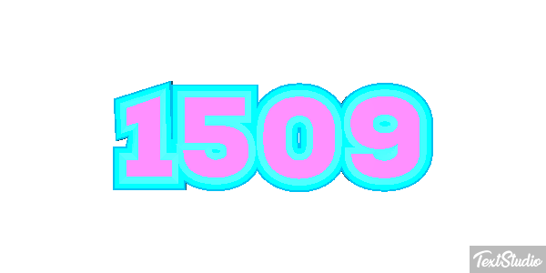 1509 Text effect