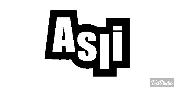 Aslı テキスト効果