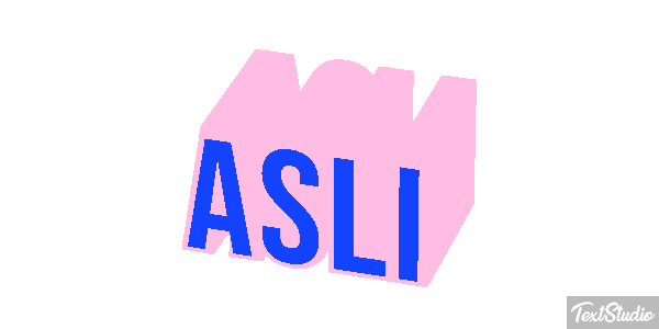 Aslı テキスト効果