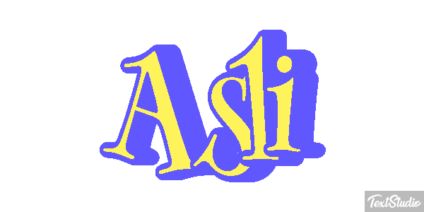 Aslı テキスト効果