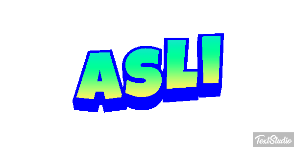 Aslı テキスト効果