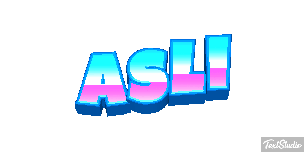 Aslı テキスト効果