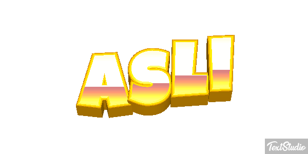 Aslı テキスト効果