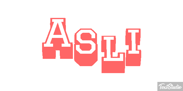 Aslı テキスト効果