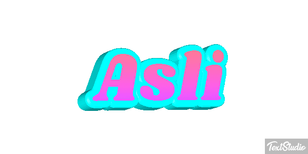 Aslı テキスト効果