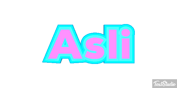Aslı テキスト効果