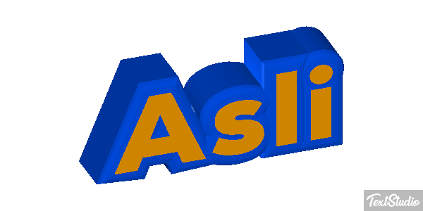 Aslı テキスト効果