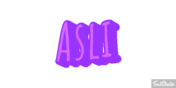Aslı テキスト効果