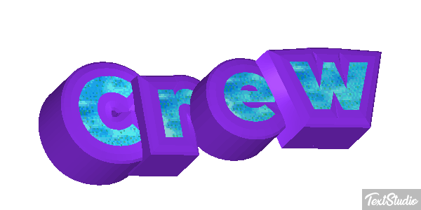 Crew Text effect