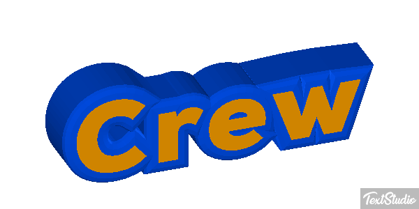 Crew Text effect