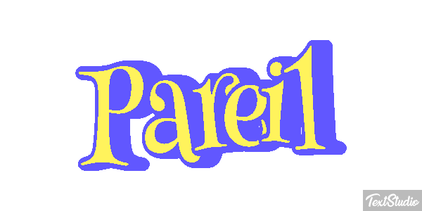 Pareil Effet de texte