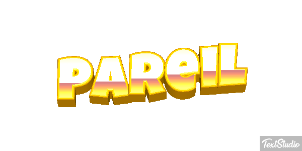 Pareil Effet de texte