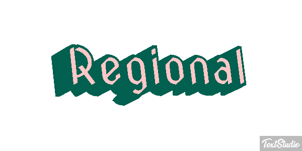 Regional Text effect