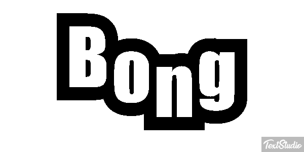 Bong Text effect