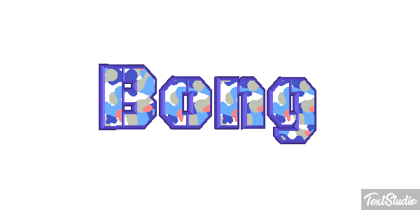 Bong Text effect