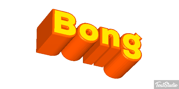 Bong Text effect