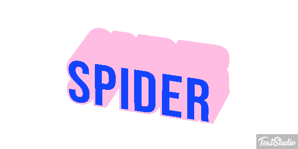 Spider Текстовый эффект