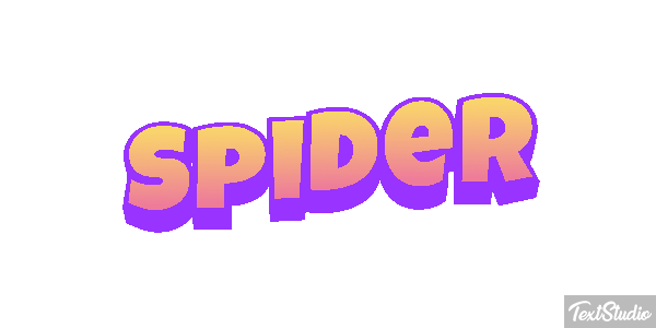 Spider Текстовый эффект