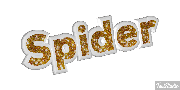 Spider Текстовый эффект