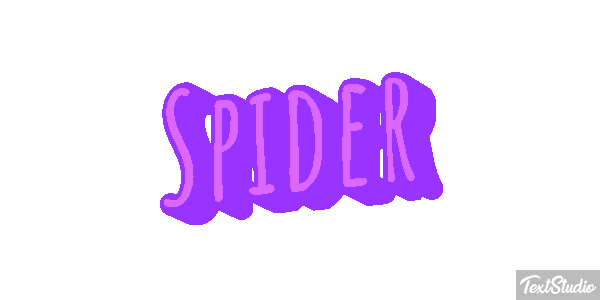 Spider Текстовый эффект