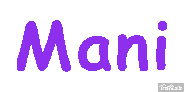 Mani Effet de texte