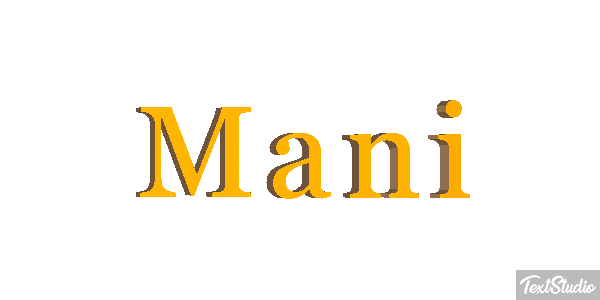 Mani Effet de texte