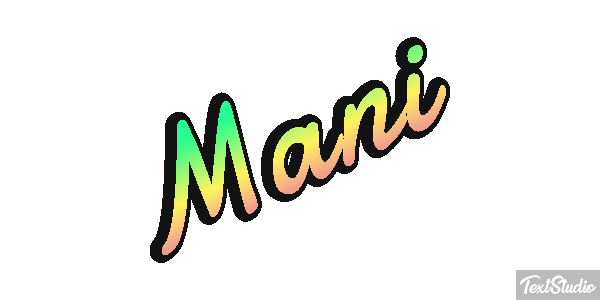 Mani Effet de texte
