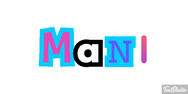 Mani Effet de texte