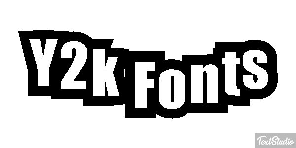 Y2k Fonts Effet de texte