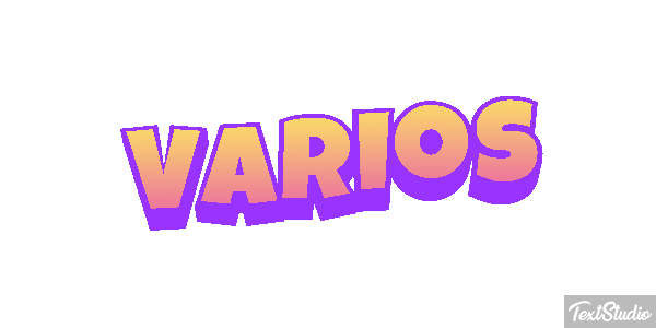 Vários Efeito do texto