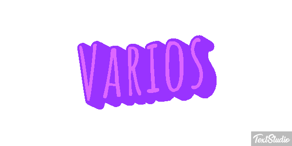 Vários Efeito do texto