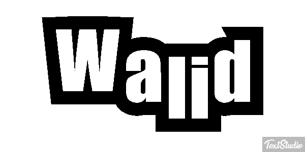 Walid Efekt tekstowy
