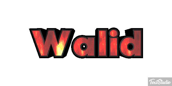 Walid Efekt tekstowy