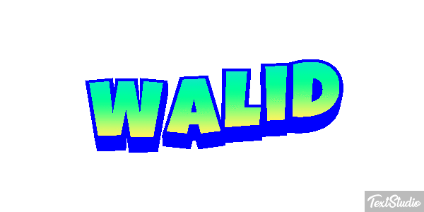 Walid Efekt tekstowy
