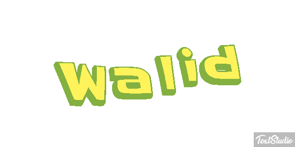 Walid Efekt tekstowy