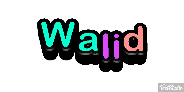 Walid Efekt tekstowy