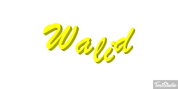 Walid Efekt tekstowy