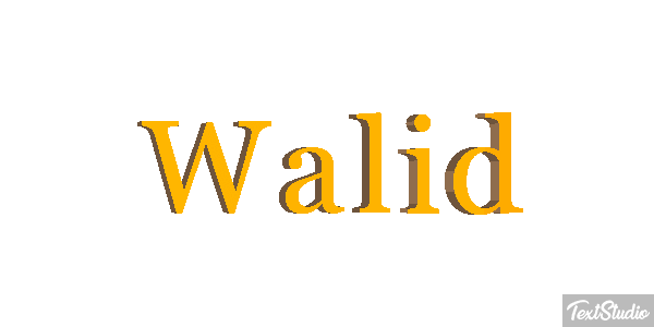 Walid Efekt tekstowy