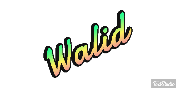 Walid Efekt tekstowy